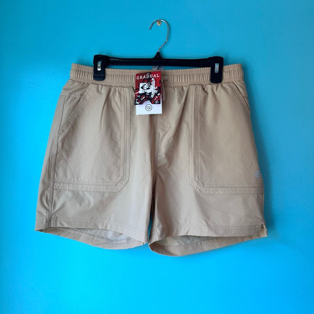 New! Gradual Athletic Shorts Womens Size XL 4 Way Stretch Breathable Fabric NWT!